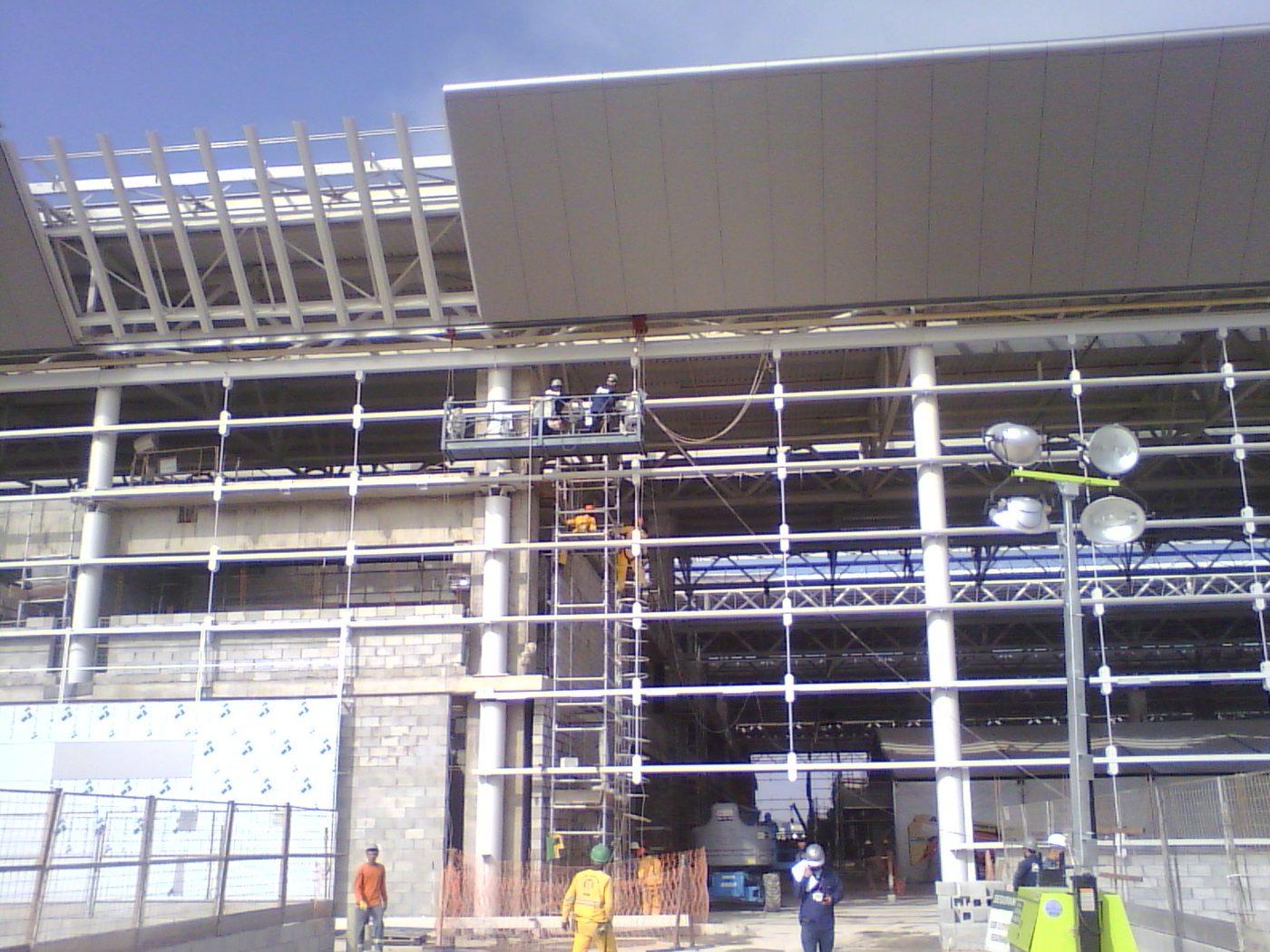 Andaime Tubular — Pórtico Real