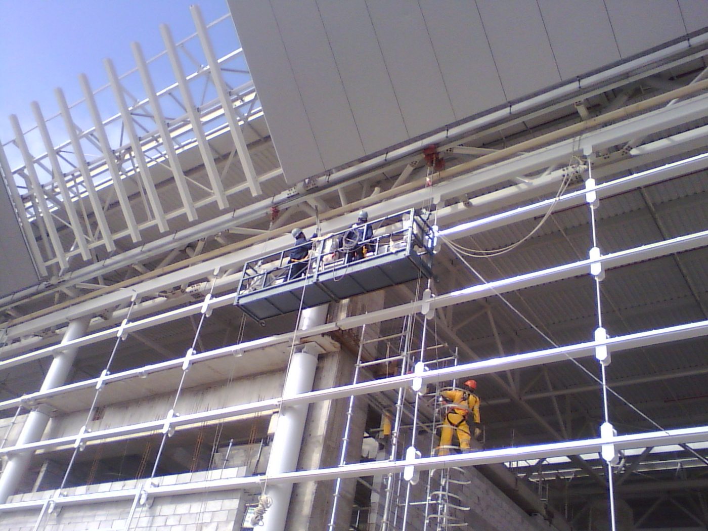 Andaime Tubular — Pórtico Real