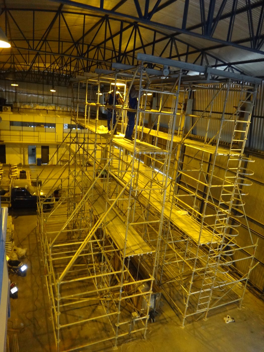Andaime Tubular — Pórtico Real