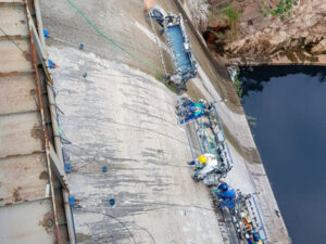 Barragem Edgar de Souza em Santana de Parnaíba, São Paulo